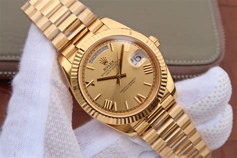 rolex gold diamond watch replica|highest quality rolex clones.